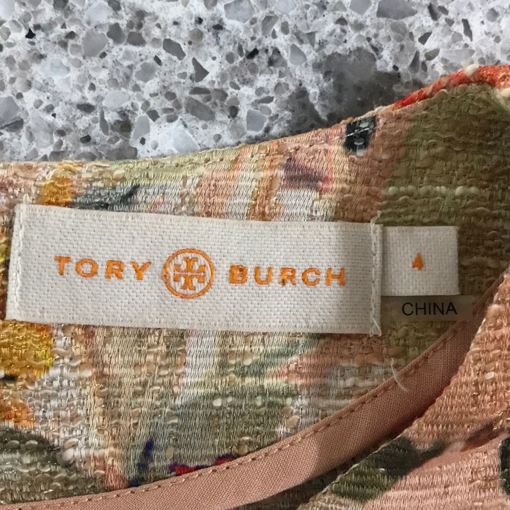 {Tory Burch} Garden Party Floral Jillian Tunic - Picture 9 of 14